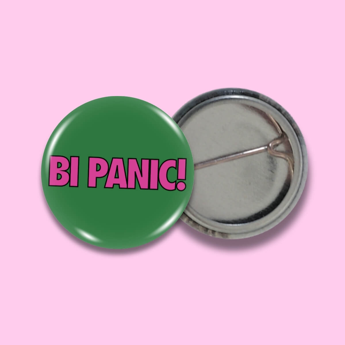 Bi Panic Badge • Luna