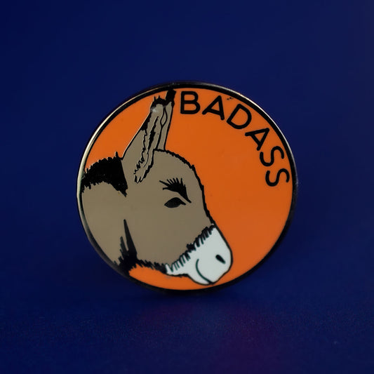  Bad Ass Enamel Pin | Luna
