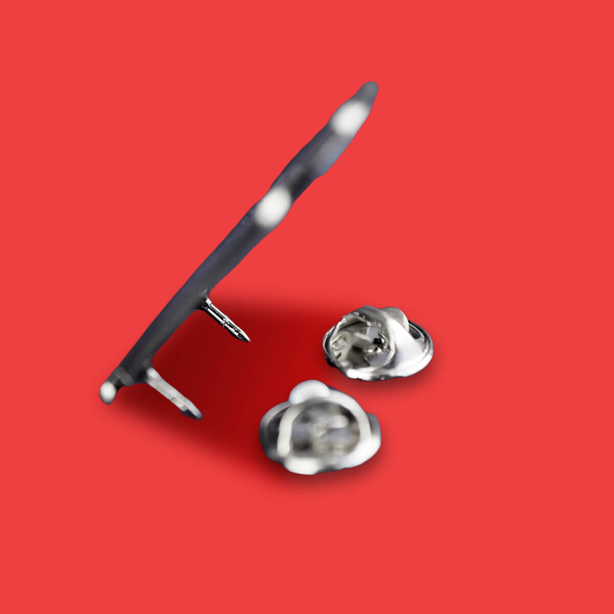 Crow Skeleton Enamel Pin | Luna