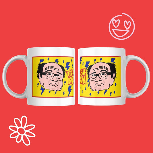 Danny DeVito Trash Man Mug • Luna