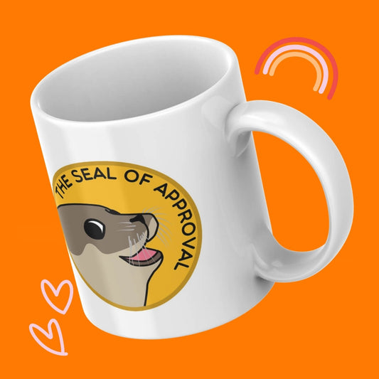 The Seal Of Approval Mug • Luna