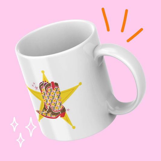 Cowboy Boot Mug • Luna