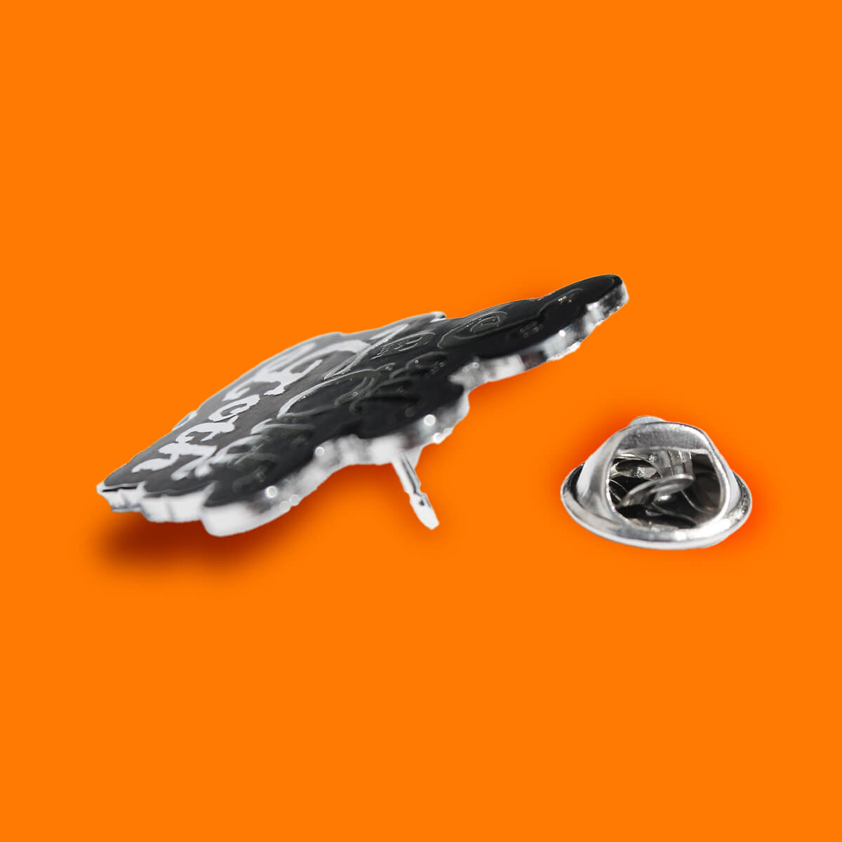 Sad Old Goth Enamel Pin | Luna