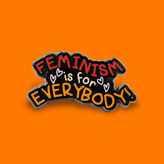 Feminism is for Everybody Enamel Pin • Luna