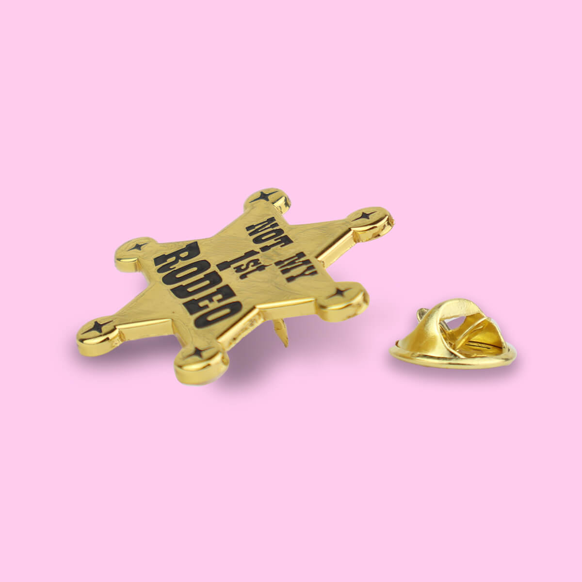 Not My 1st Rodeo Enamel Pin • Luna