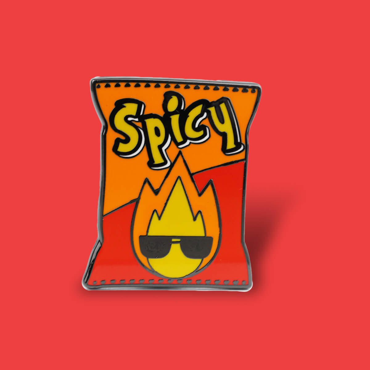 Spicy Crisps Enamel Pin • Luna