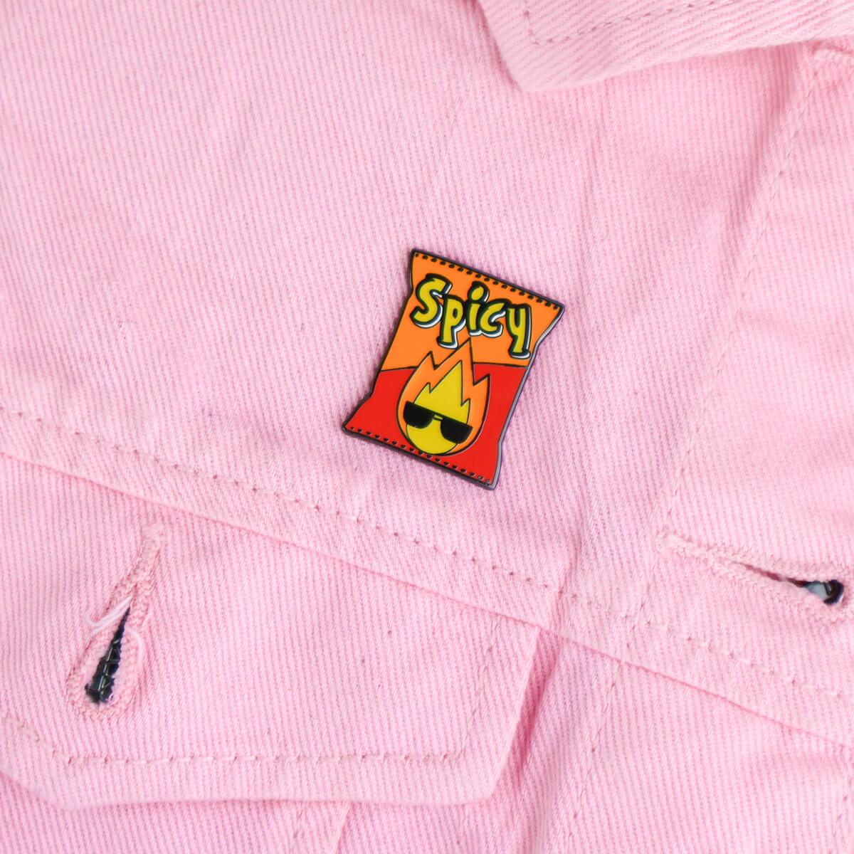 Spicy Crisps Enamel Pin • Luna