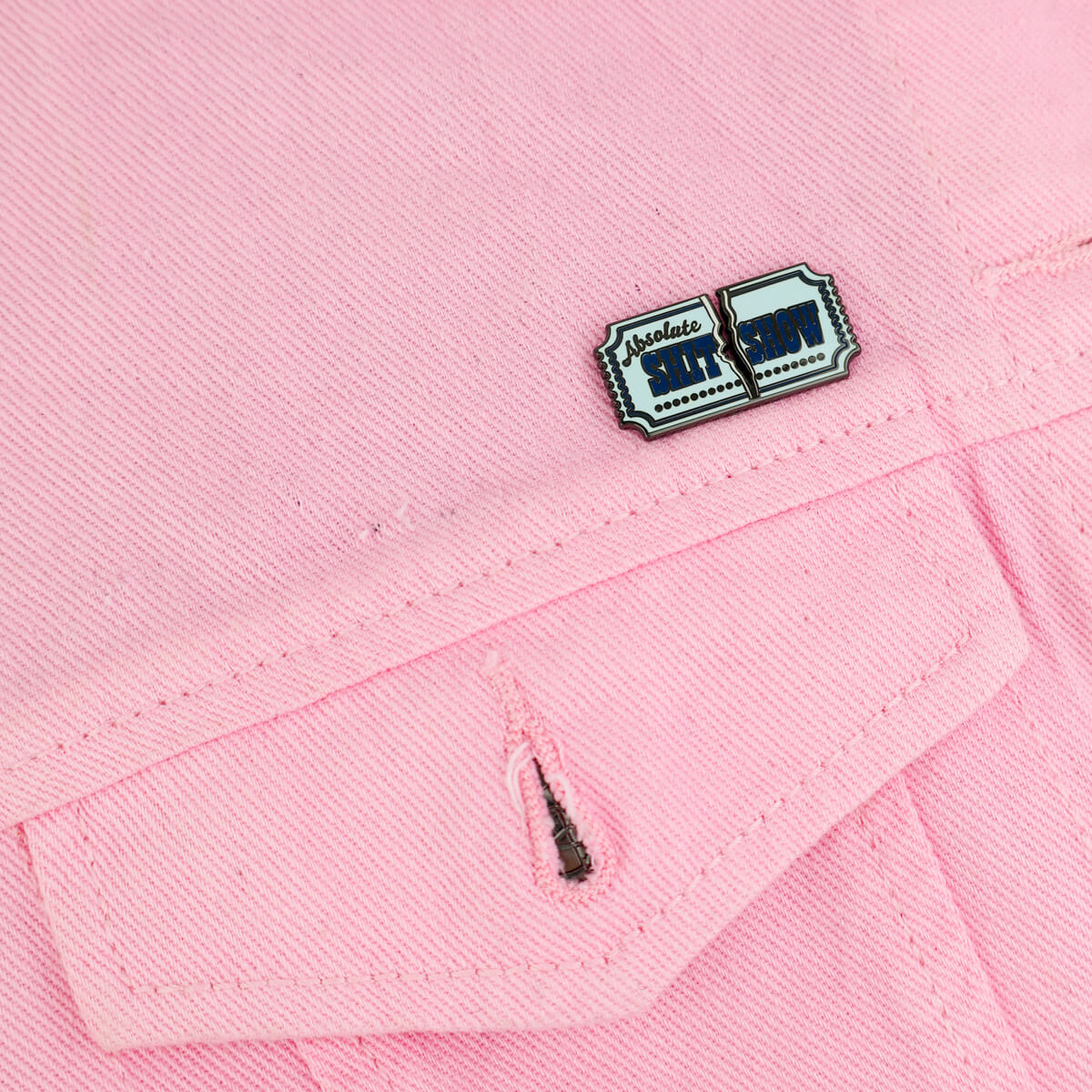 Absolute Shit Show Enamel Pin • Luna