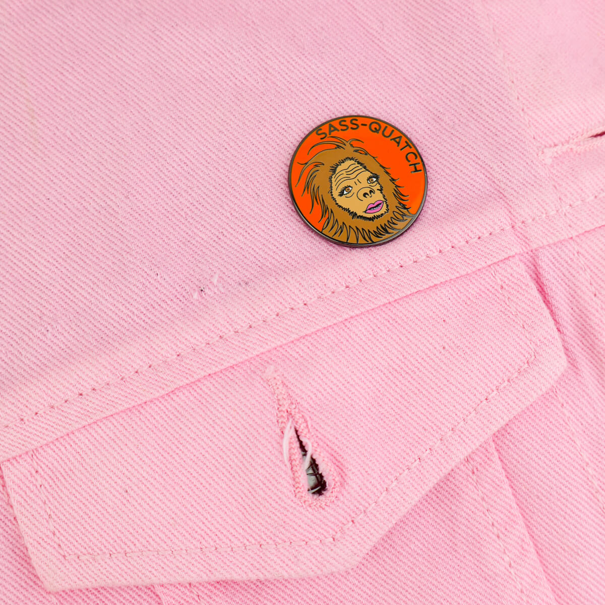 Sass-quatch Enamel Pin • Luna