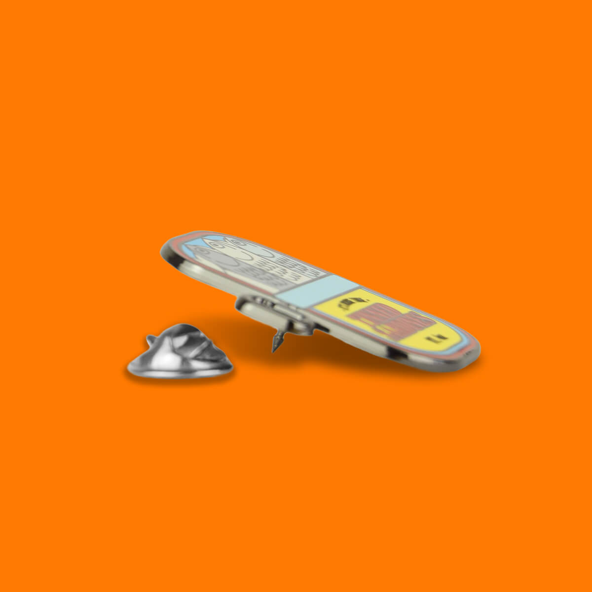 Tinned Sardines Enamel Pin