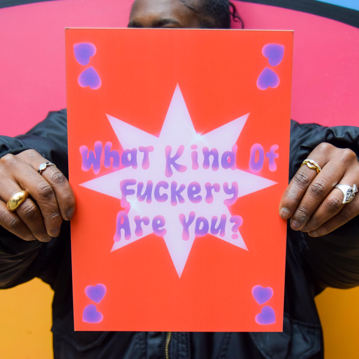 What Kind of Fuckery Are You? A4 Print • Luna