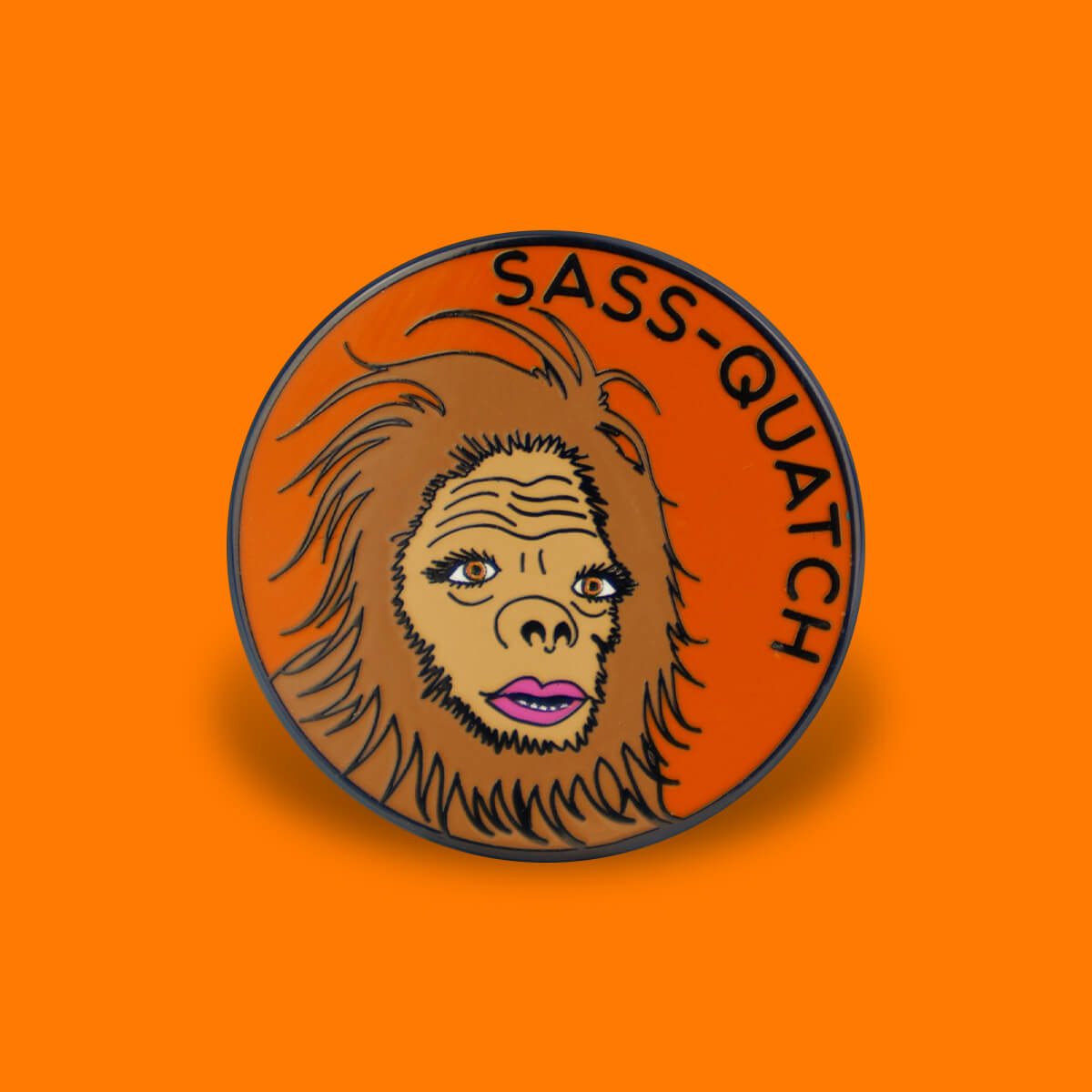 Sass-quatch Enamel Pin • Luna