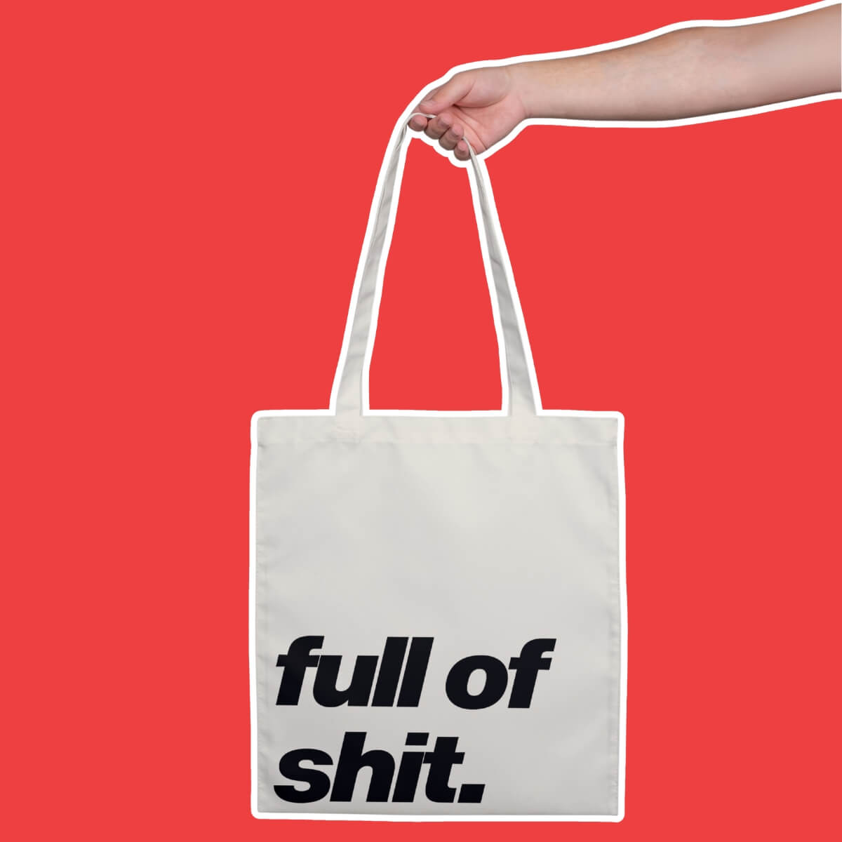 Full Of Shit Tote Bag
