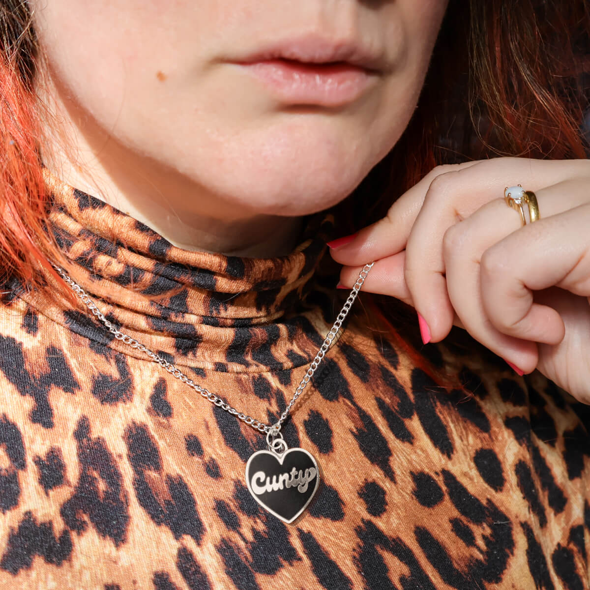 Cunty Heart Necklace • Luna