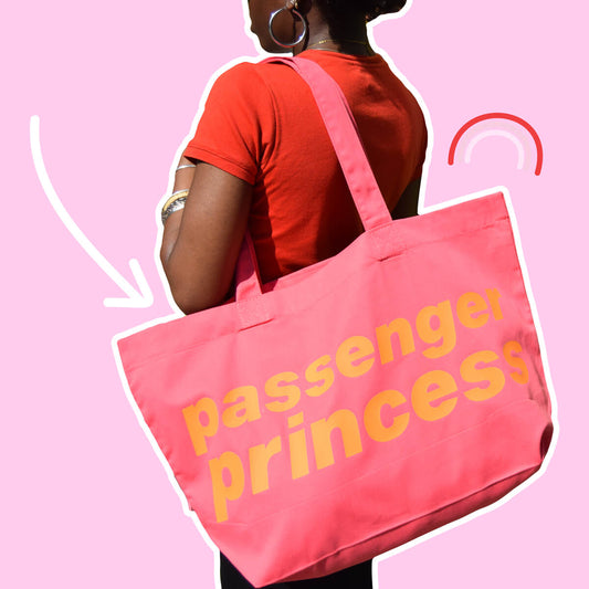Passenger Princess Oversized Tote Bag • Luna