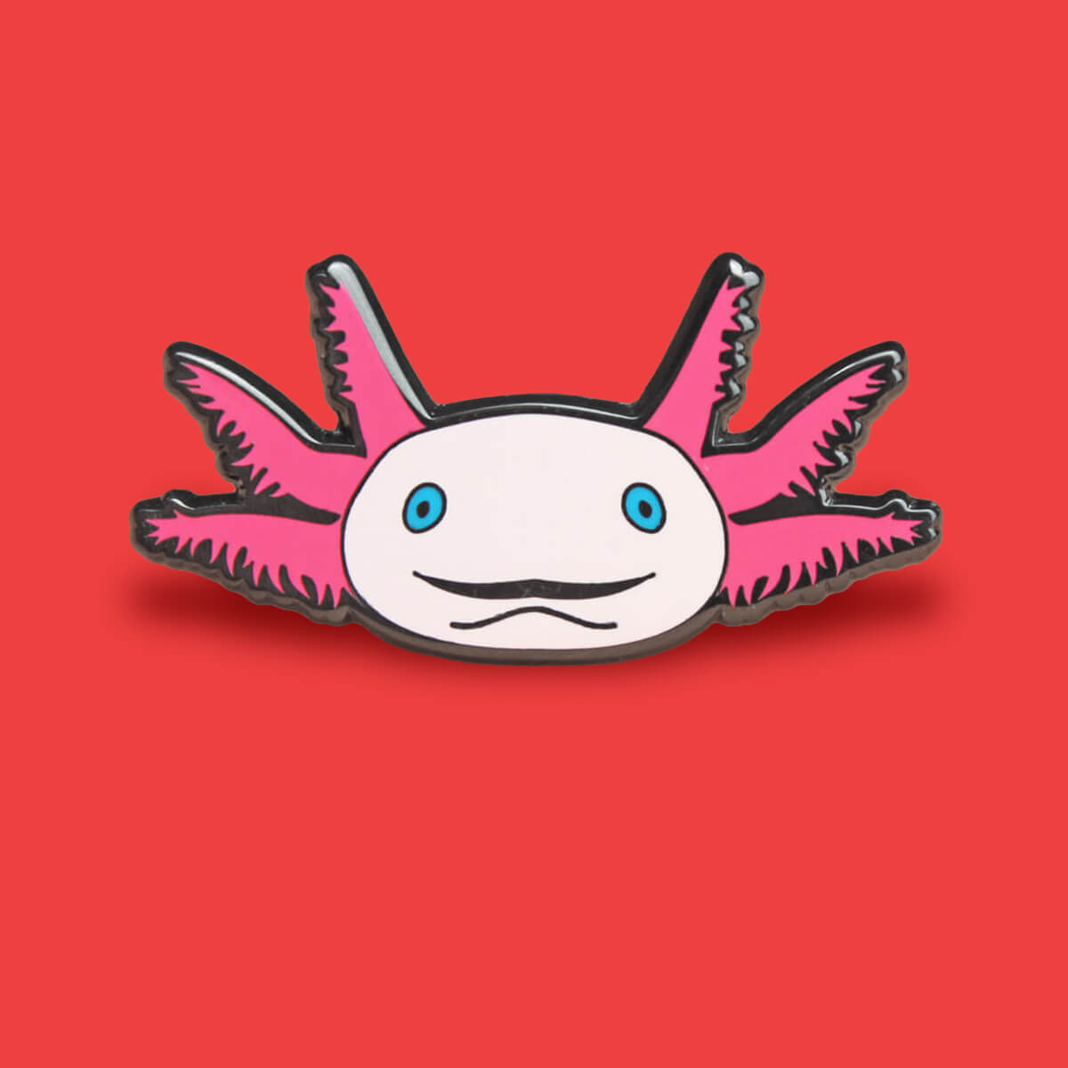 Axolotl Enamel Pin | Extreme Largeness Wholesale