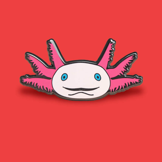 Axolotl Enamel Pin | Extreme Largeness Wholesale