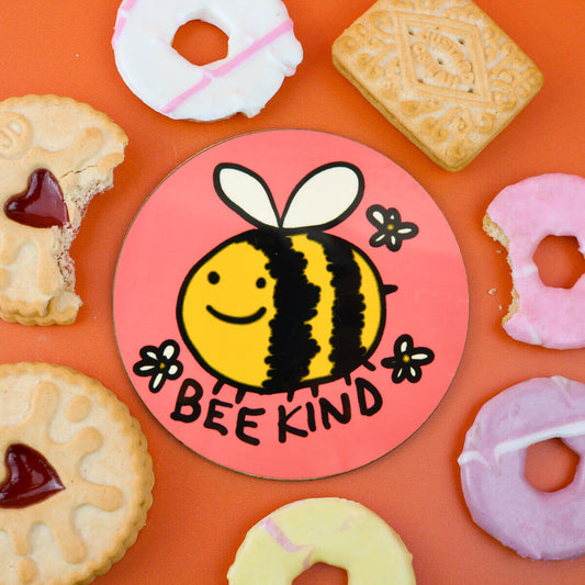 Belinda The Kindness Bee Coaster • Luna