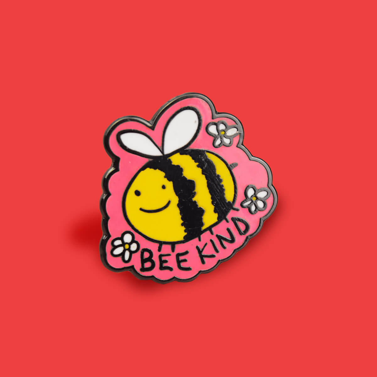 Belinda the Kindness Bee Enamel Pin • Luna