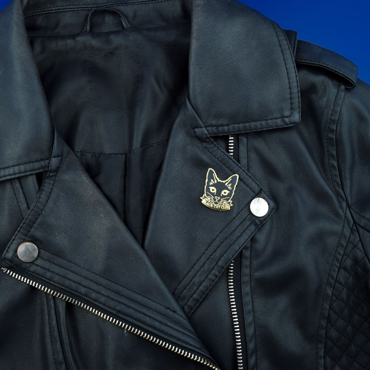 Black Cat Club Pin - Luna