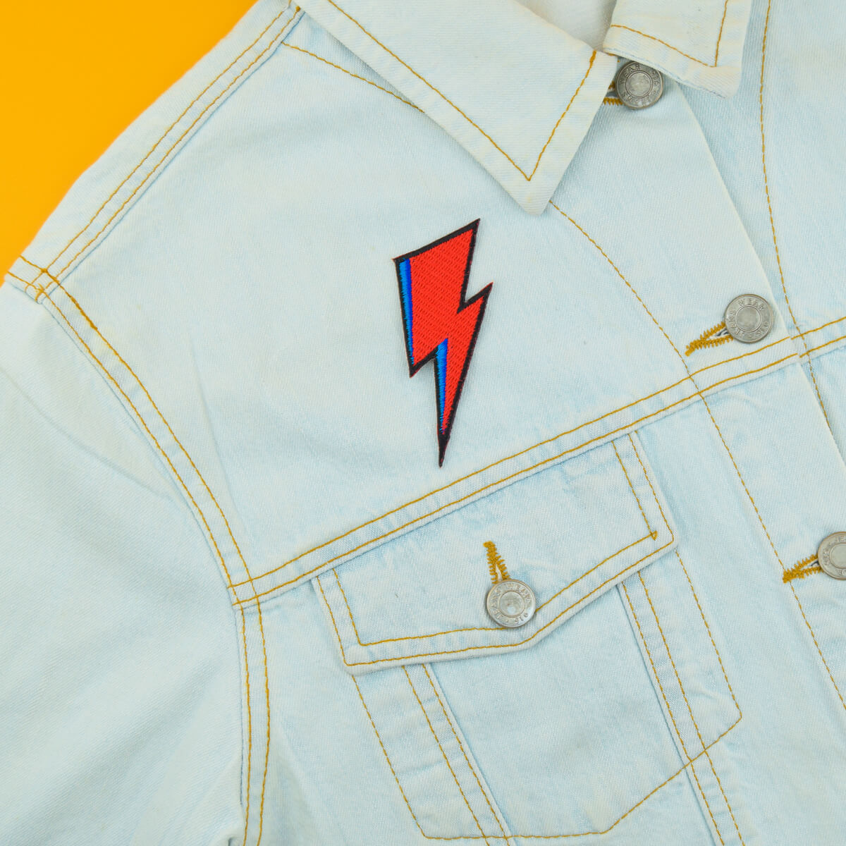 Bowie Lightning Bolt Patch | Luna