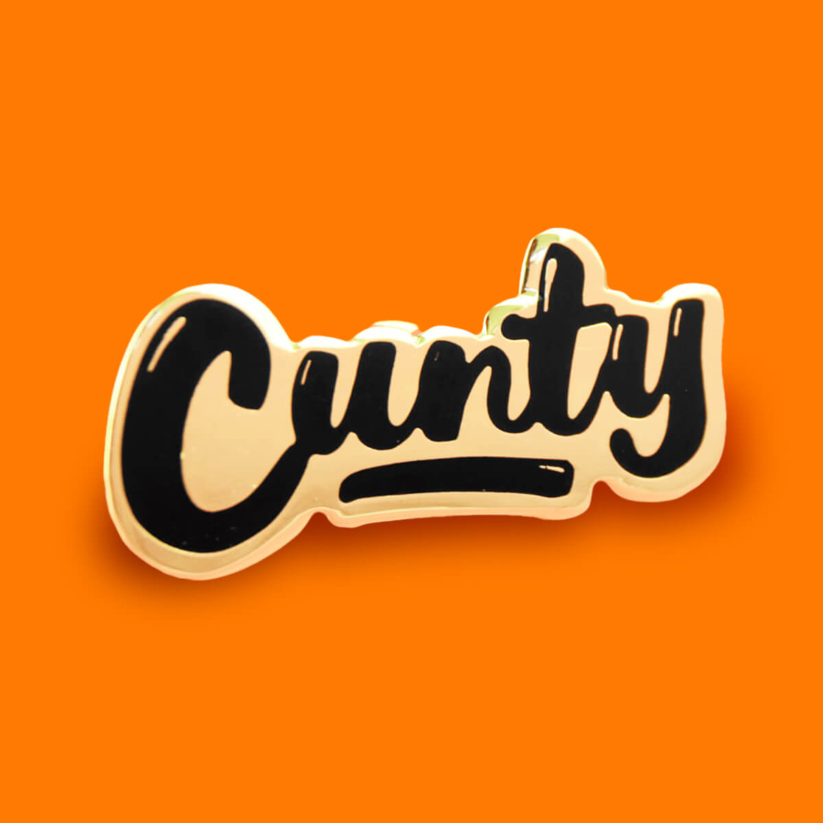 Cunty Enamel Pin Luna