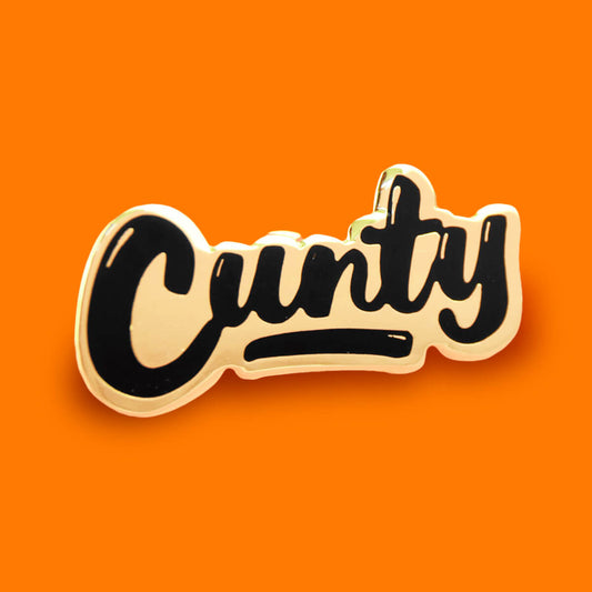 Cunty Enamel Pin | Luna
