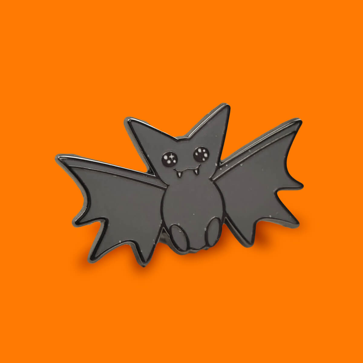 Cute Bat Enamel Pin | Luna