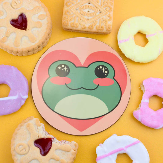 Cute Frog Coaster | Luna