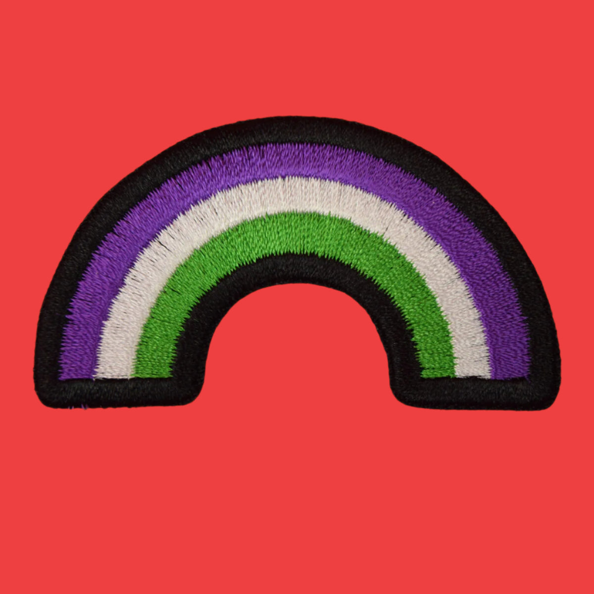 Genderqueer Rainbow Patch | Luna