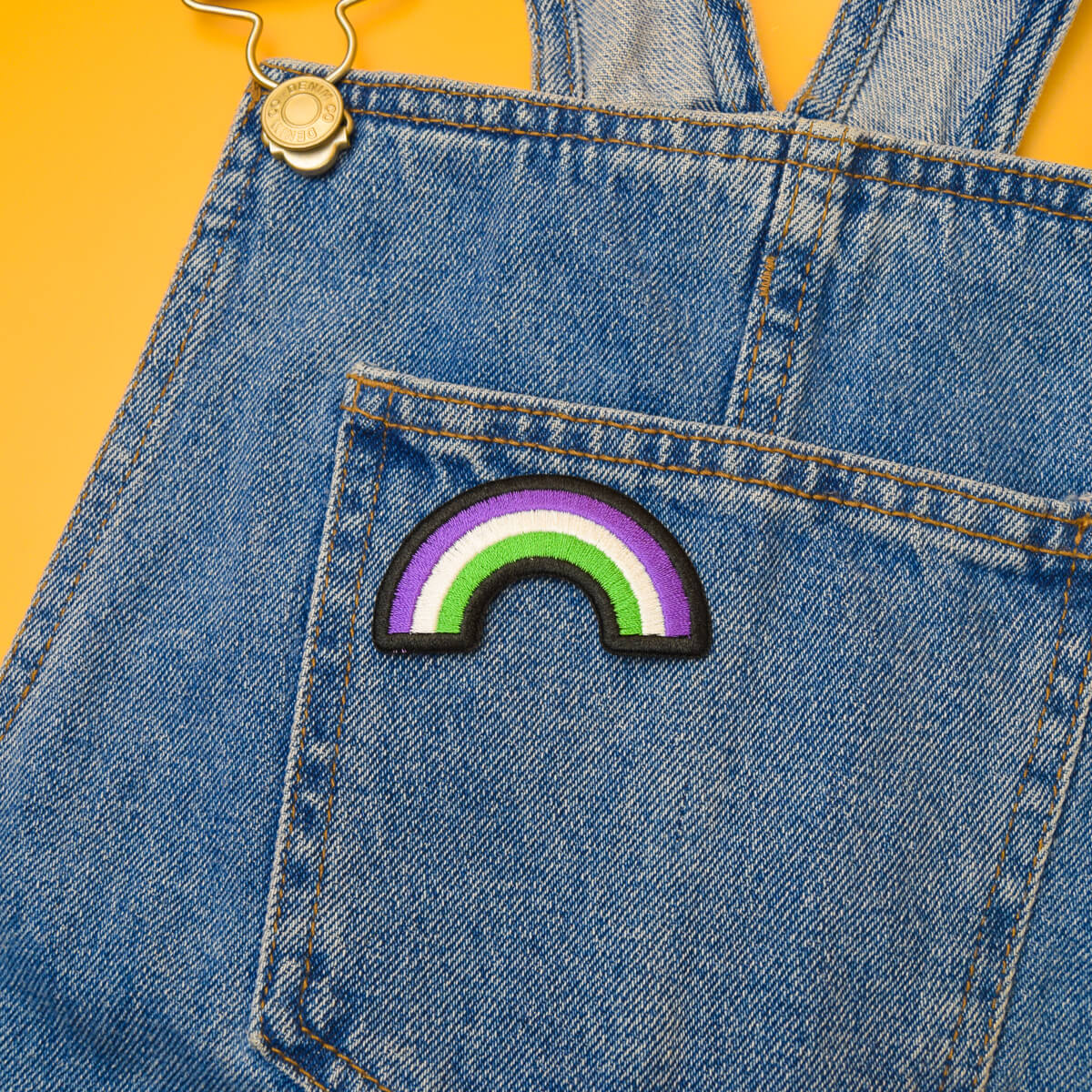 Genderqueer Rainbow Patch | Luna