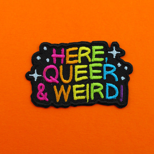 Here, Queer & Weird! Patch | Luna