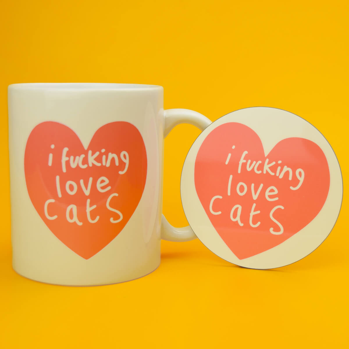 I Fucking Love Cats Mug • Luna