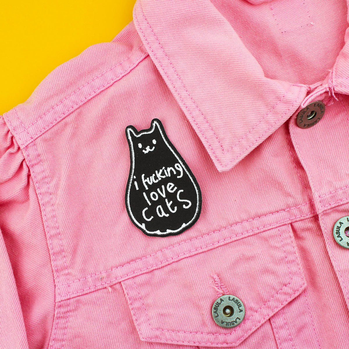 I Fucking Love Cats Patch • Luna