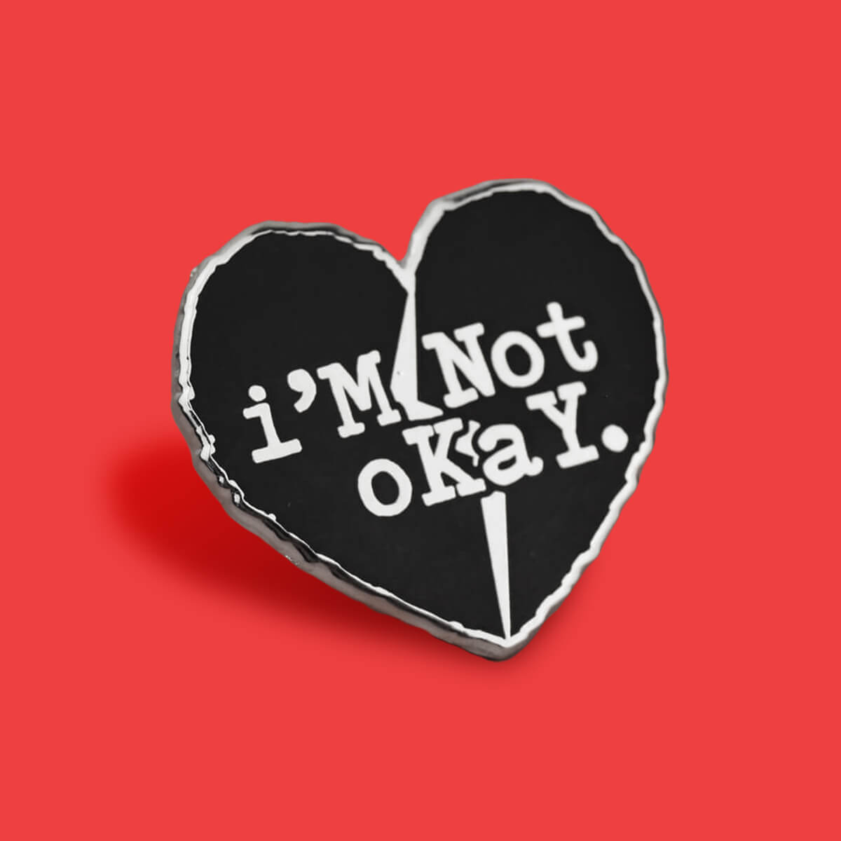 I'm Not Okay Enamel Pin | Luna