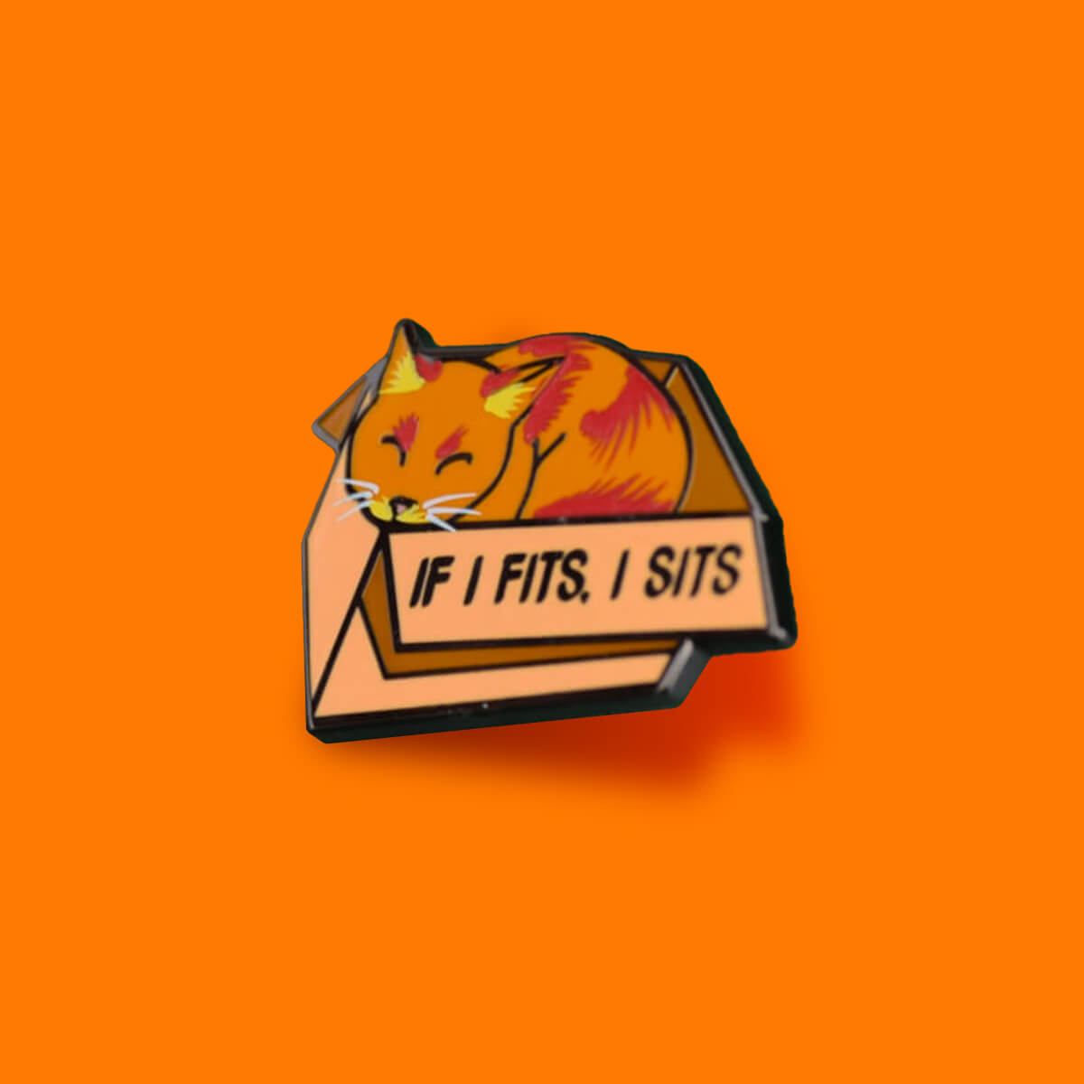 If I Fits I Sits Pin - Luna