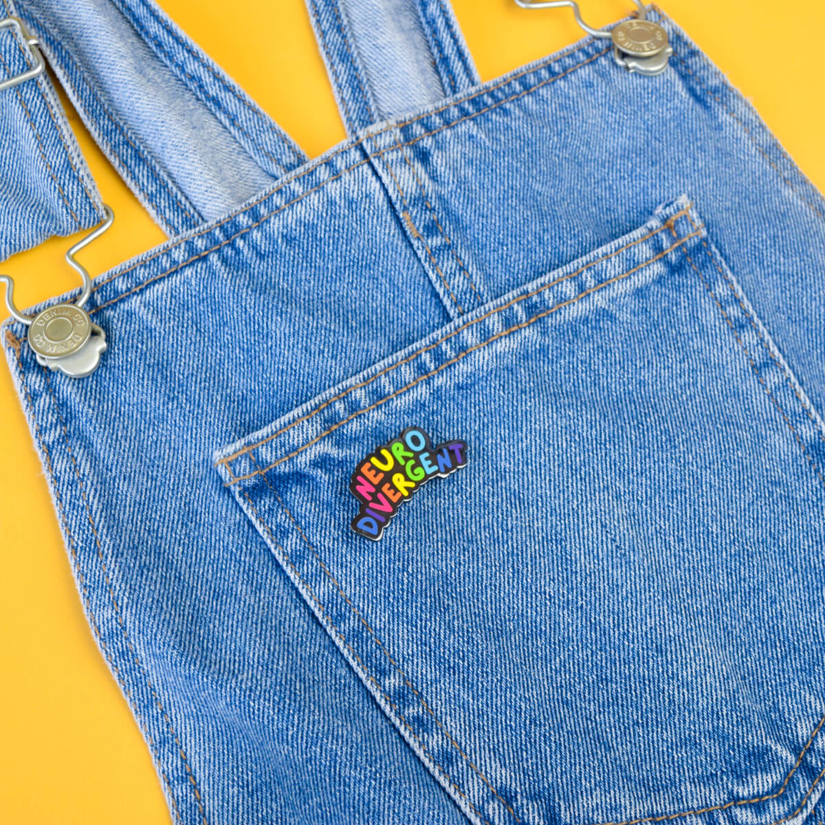 Neurodivergent Enamel Pin | Luna