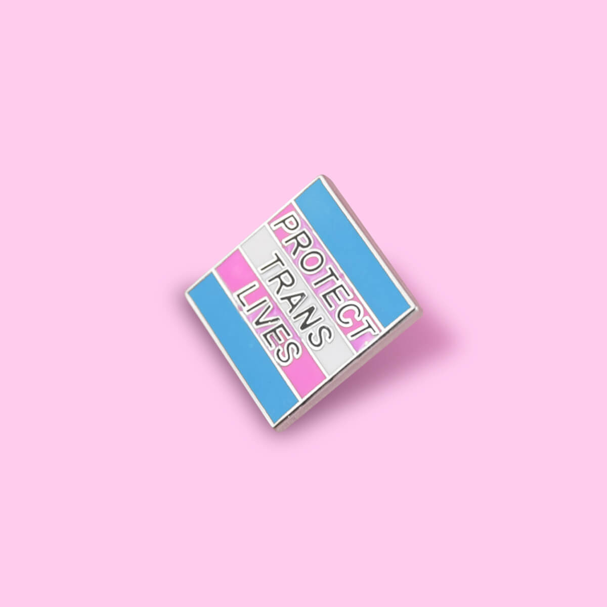 Protect Trans Lives Pin - Luna