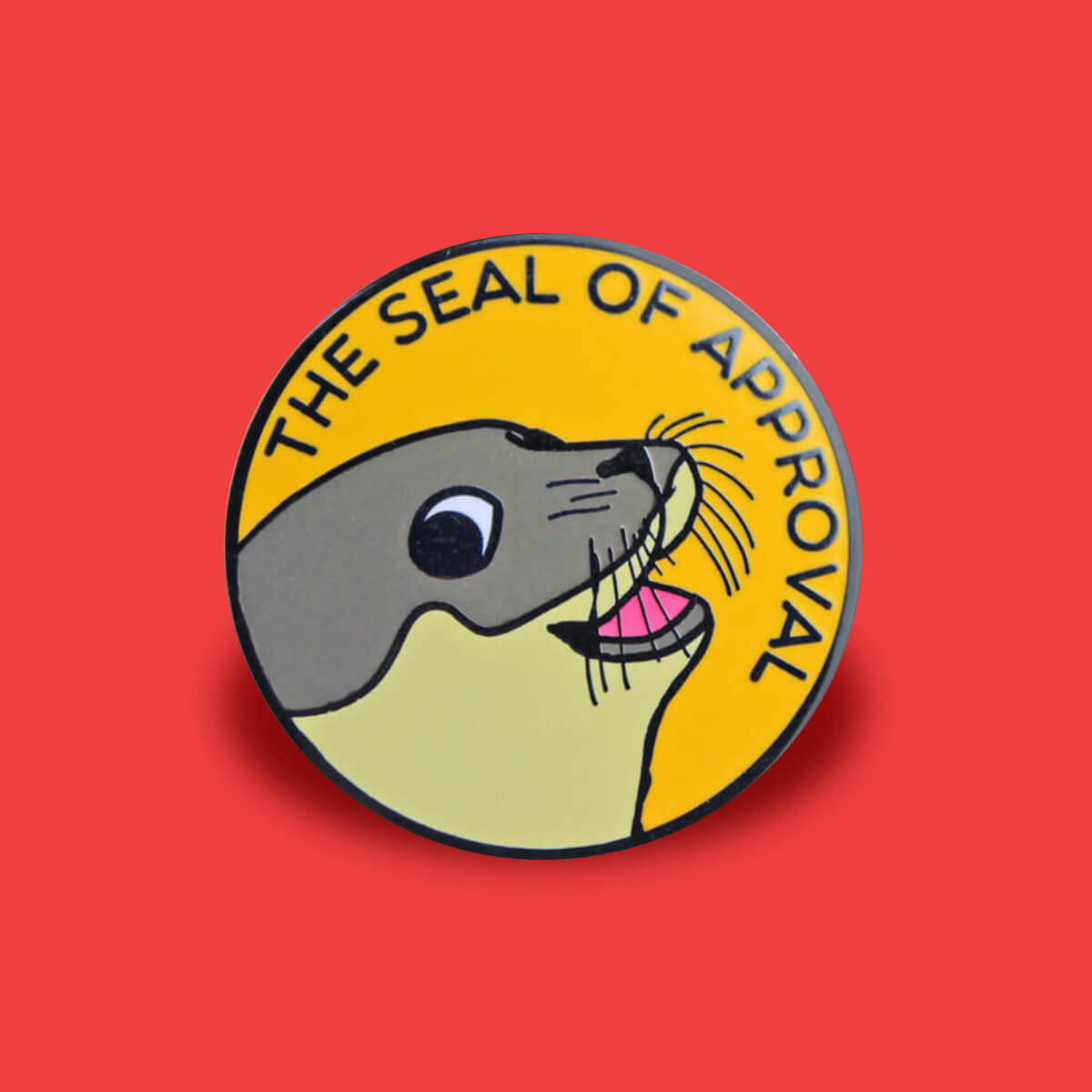 The Seal of Approval Enamel Pin | Extreme Largeness Wholesale