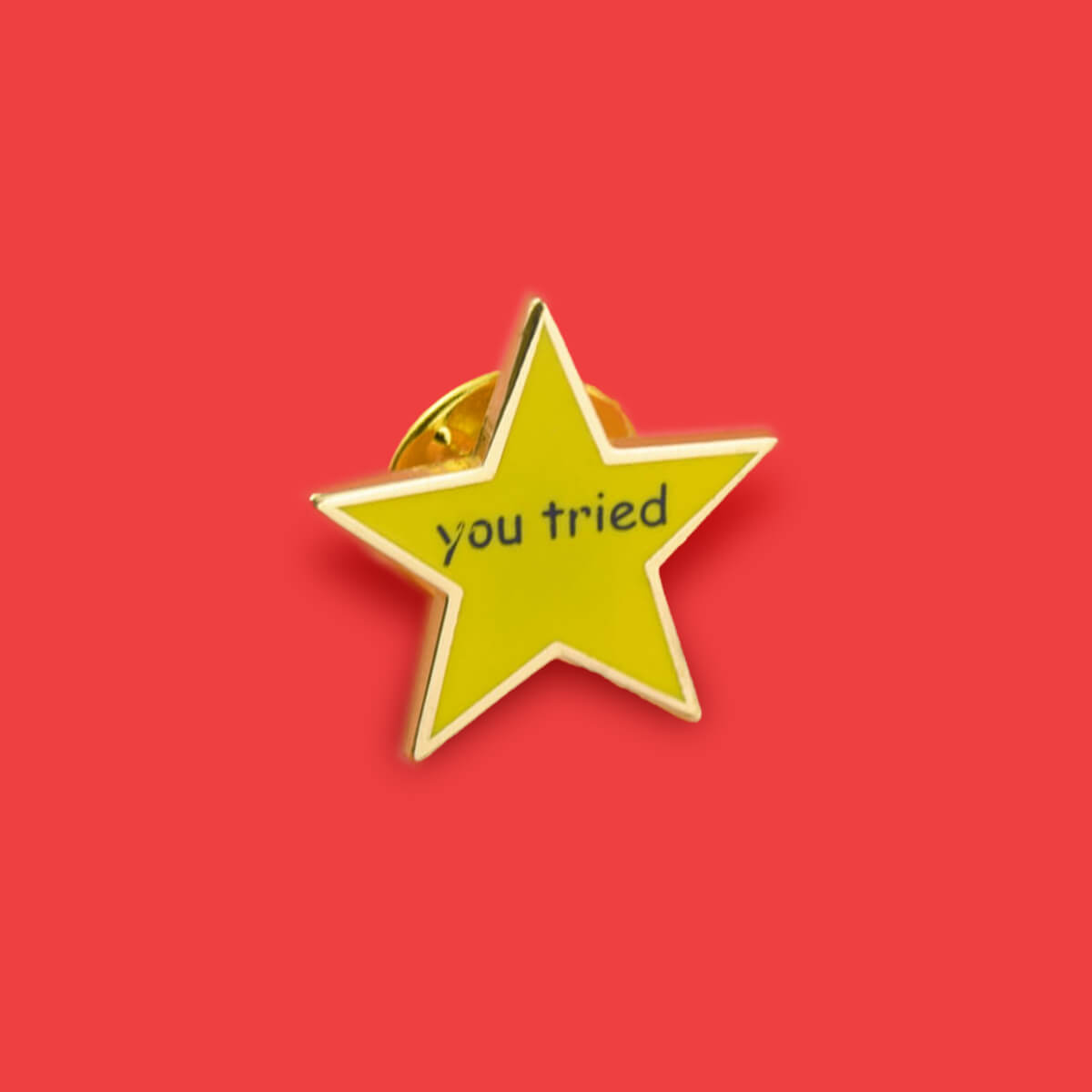 You Tried Enamel Pin | Luna