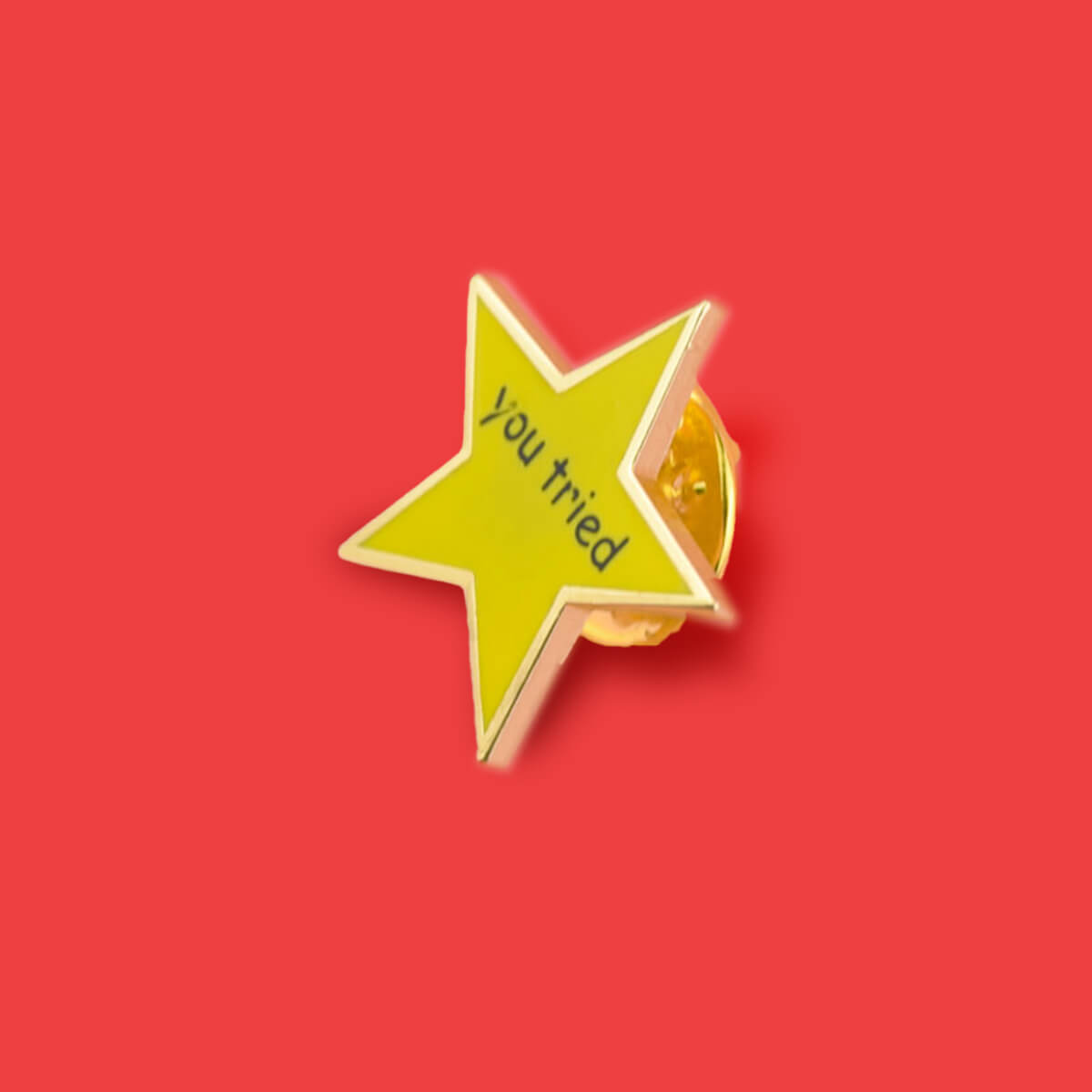 You Tried Enamel Pin | Luna