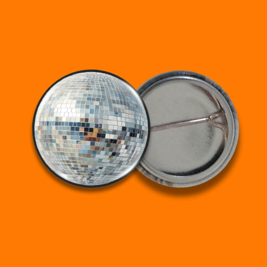 Disco Ball Badge • Luna