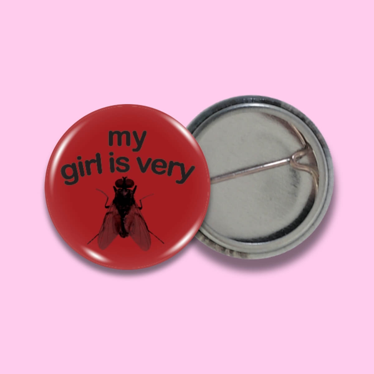 My Girl is Very Fly Badge • Luna