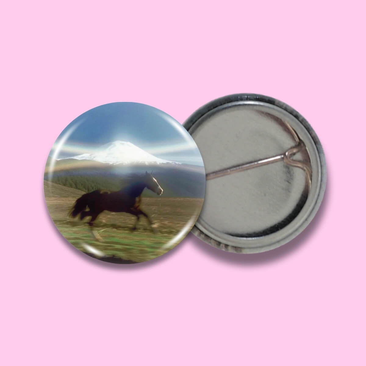 Running Horse Badge • Luna