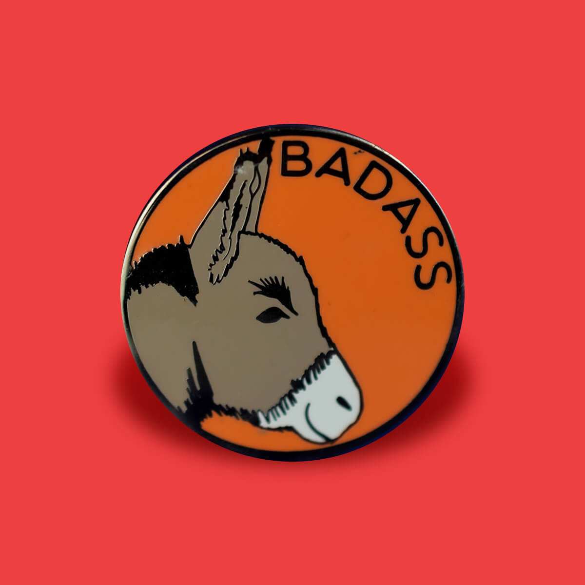  Bad Ass Enamel Pin | Luna