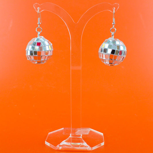 Disco Mirror Ball Earrings | Luna