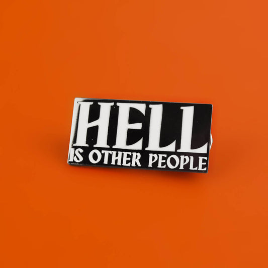  Hell Is Other People Enamel Pin | Luna