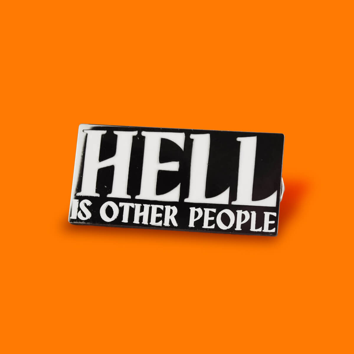  Hell Is Other People Enamel Pin | Luna