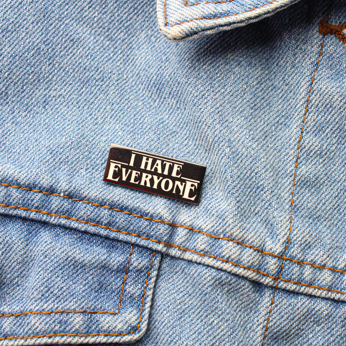 I Hate Everyone Enamel Pin | Luna