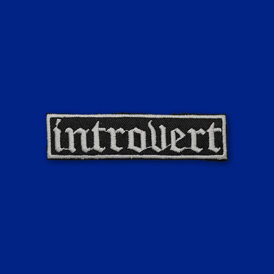Introvert Gothic Patch | Luna